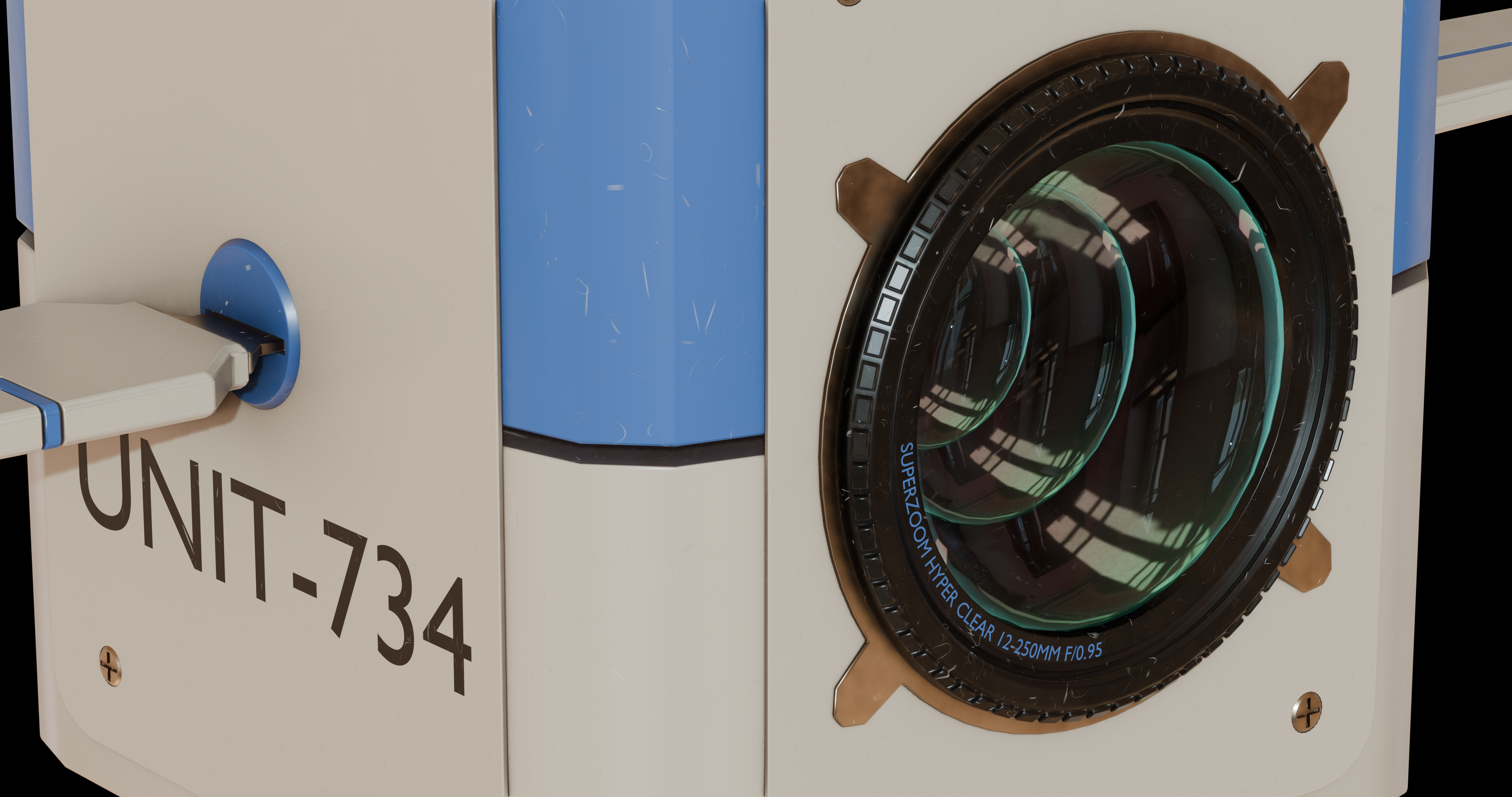 Flying Robot Animation